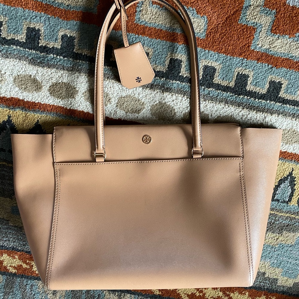 Tory Burch Tan Tote Bag